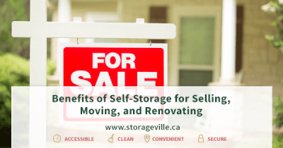 Self-Storage Winnipeg - Winnipeg Self-Storage for Selling - Winnipeg Self-Storage for Moving - Winnipeg Self-Storage for Renovating - StorageVille, Winnipeg, Manitoba
