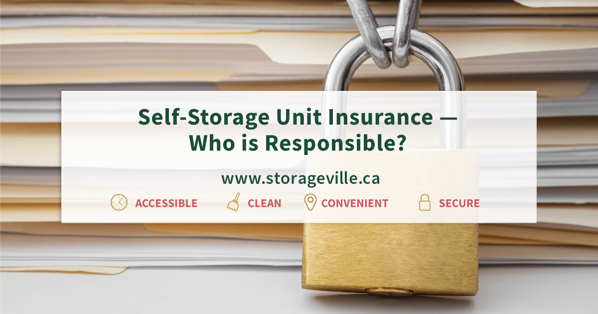 Self Storage Unit Insurance Winnipeg Storage Units