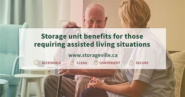 Storage unit benefits for those requiring assisted living situations - Senior Homes - Elderly Homes - Personal Care Homes - Winnipeg Storage Units - Storage Units Winnipeg - StorageVille