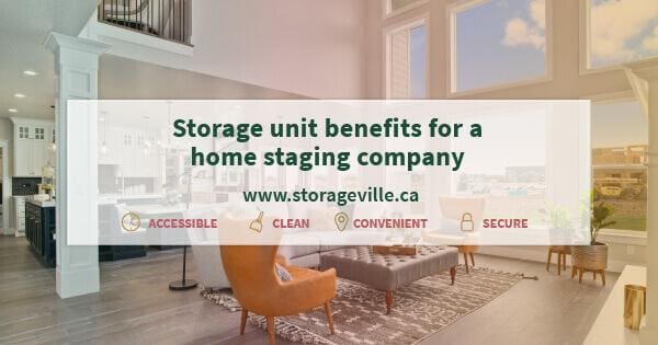 banner - home staging Storage unit benefits for a home staging company - Winnipeg Home Staging Company - Storage Units Winnipeg - StorageVille