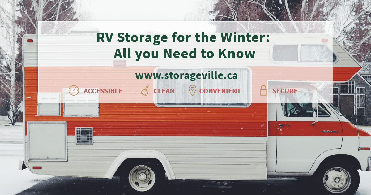 winter storage for rv with storageville.