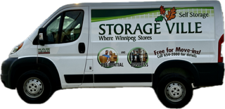 Free Cargo Van Rentals – Storage Winnipeg – Winnipeg Self Storage – StorageVille Winnipeg, Manitoba